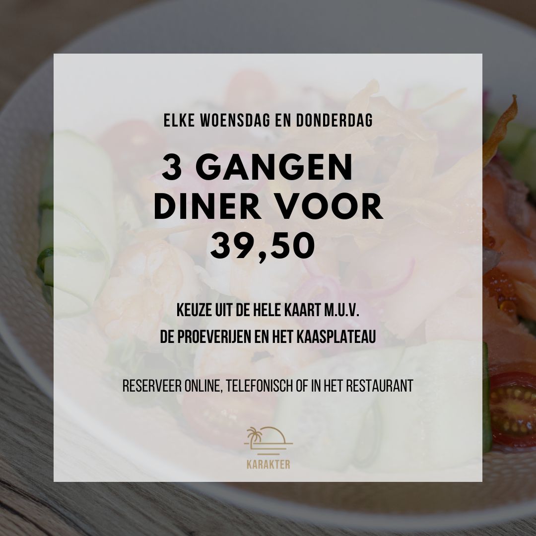 woensdag donderdag deal